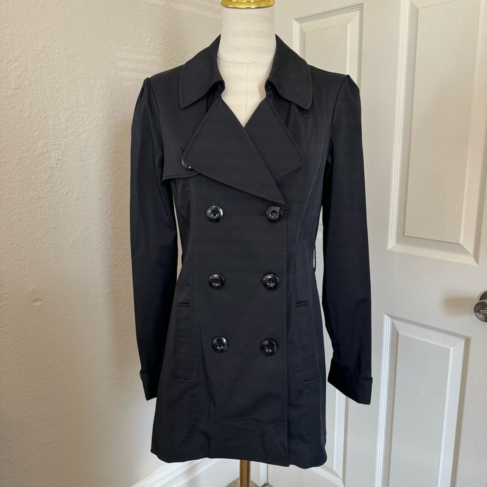 Vertigo Paris Black Trench Coat